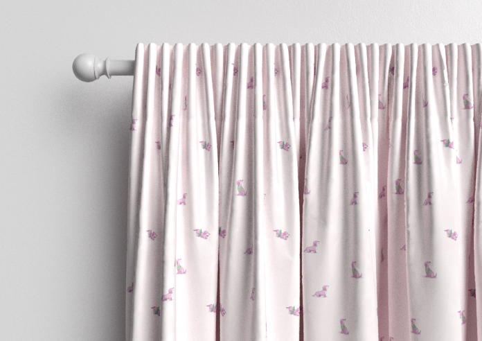 Dasching About, Puppy Princess - Made to Measure Curtains - Image 9